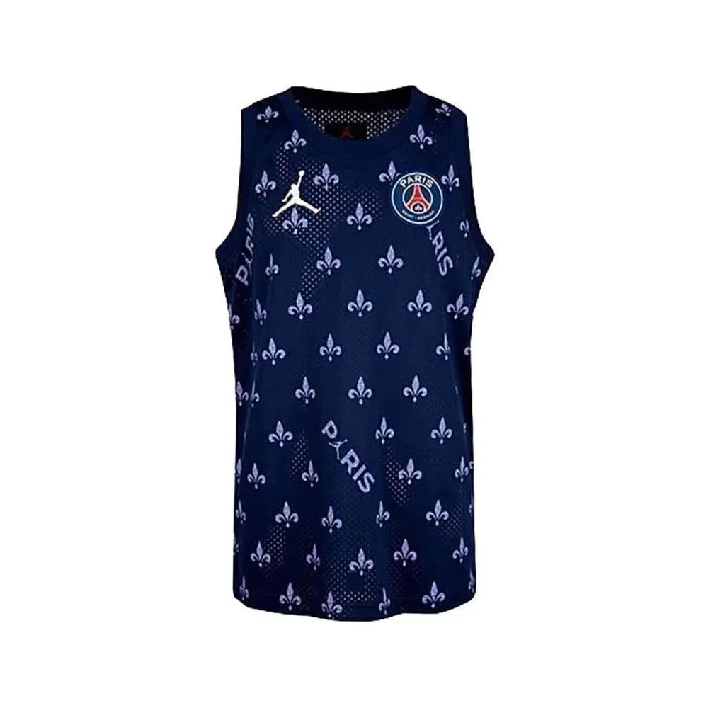 ✨Jordan Psg Statement Jersey Boys Navy Sz Large Tees✨